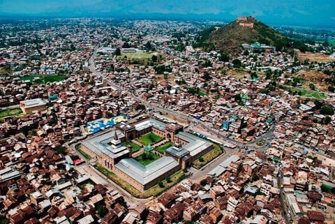 Aerial View of Jamia Masjid
