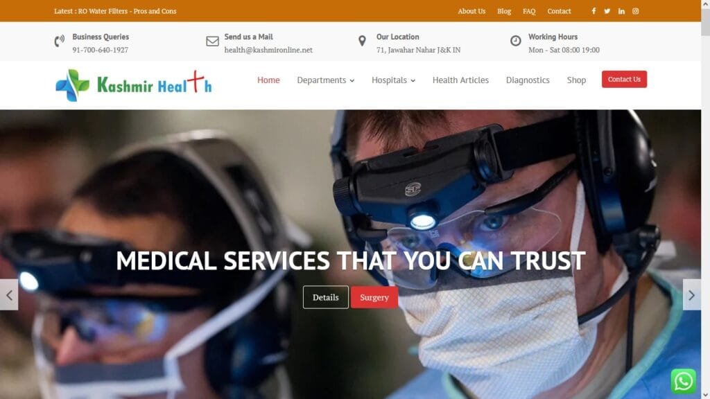 Kashmir Health Portal