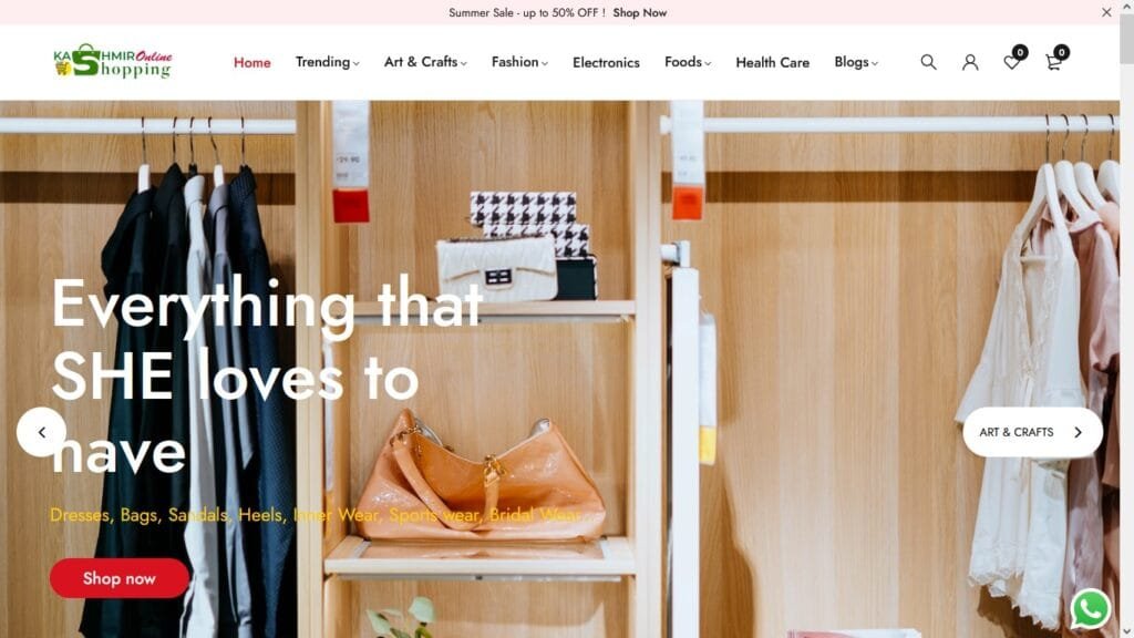 Kashmir Online Shopping