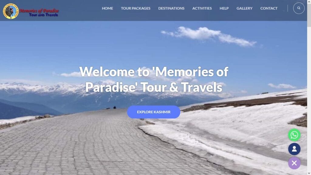 Memories of Paradise Tours