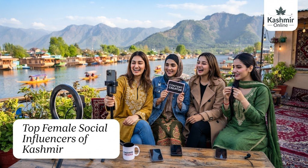 Top Female Social Influencers of Kashmir